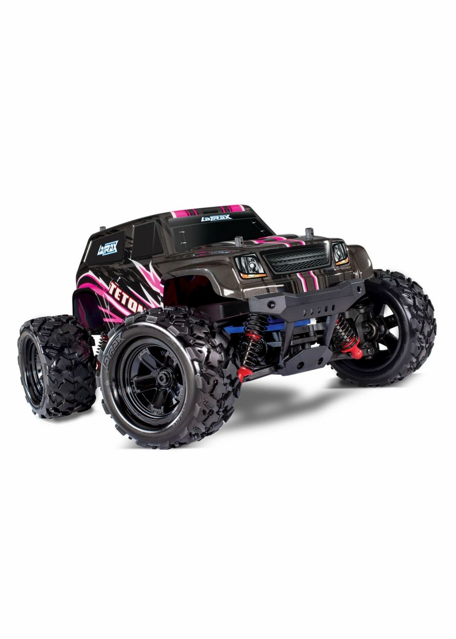 Cars & Trucks * | Traxxas 1/18 Latrax Teton 4Wd Rtr Monster Truck Pink