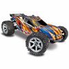 Cars & Trucks * | Traxxas 1/10 Rustler 4X4 Vxl Brushless Rtr 4Wd Stadium Truck Orange