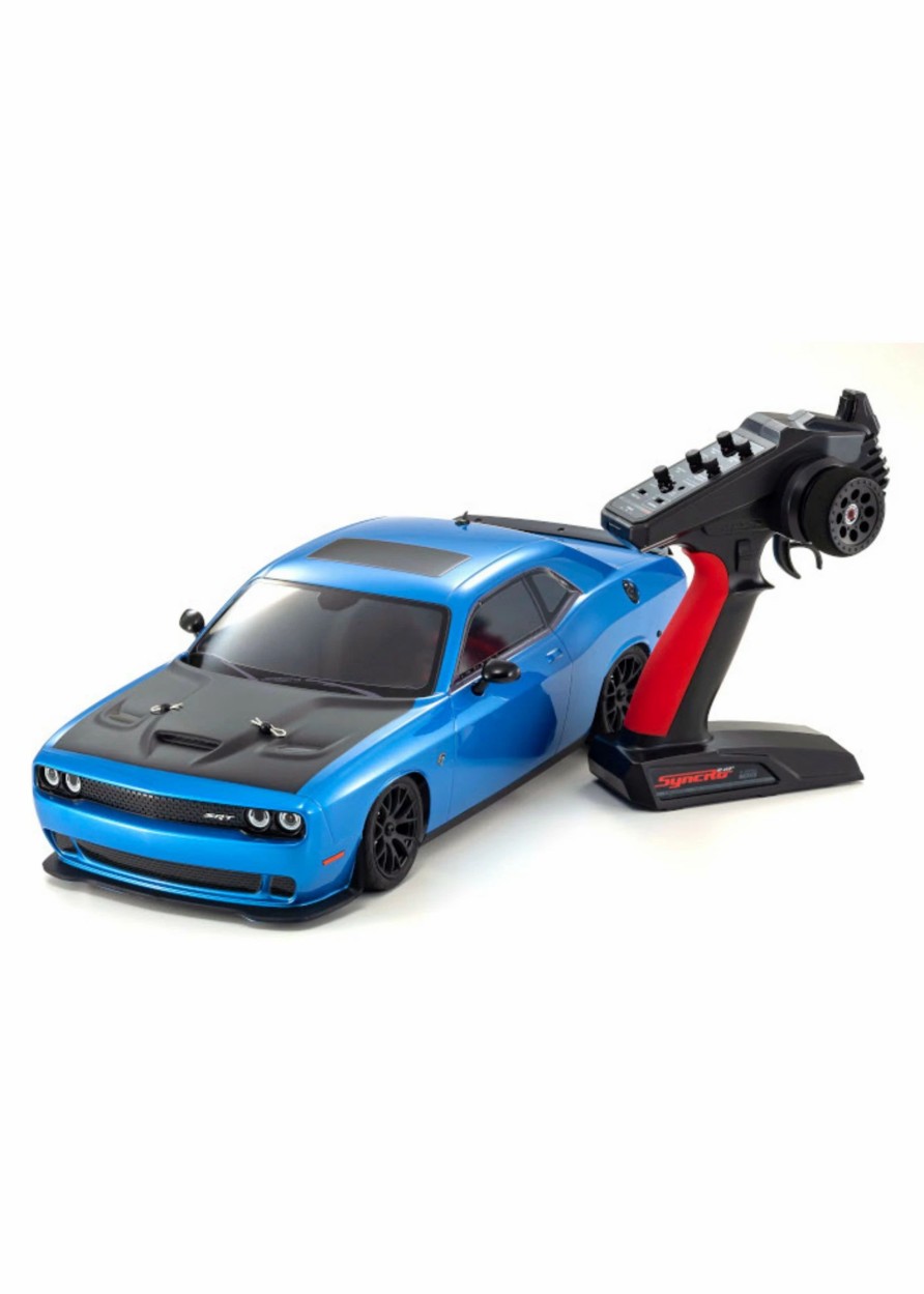 Cars & Trucks * | Kyosho 1/10 Fazer Mk2 Challenger Srt Hellcat B5 Blue Readyset