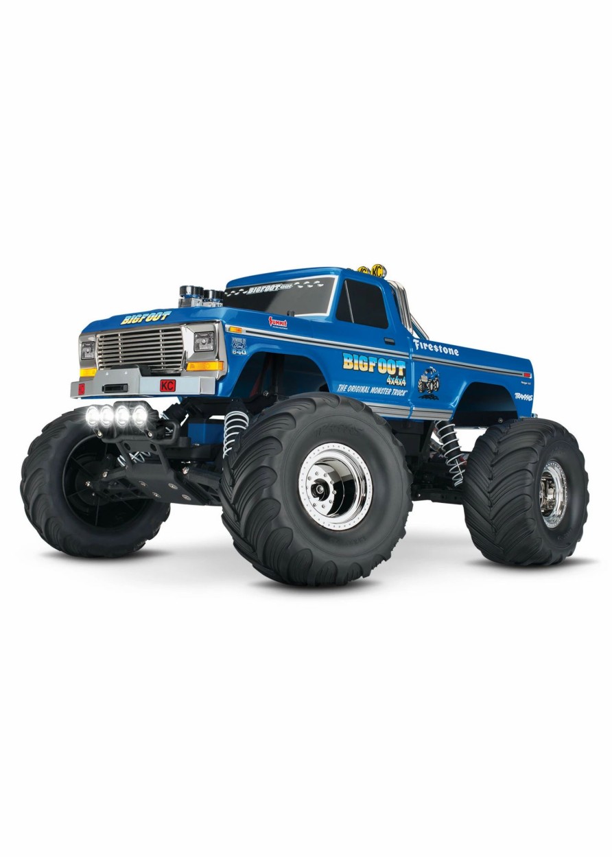 Cars & Trucks * | Traxxas 1/10 Bigfoot Classic Rtr 2Wd Monster Truck With Lights