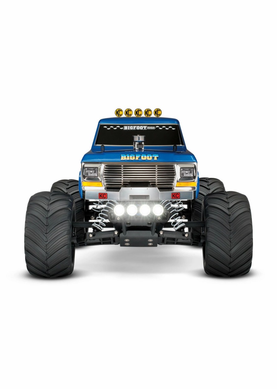 Cars & Trucks * | Traxxas 1/10 Bigfoot Classic Rtr 2Wd Monster Truck With Lights