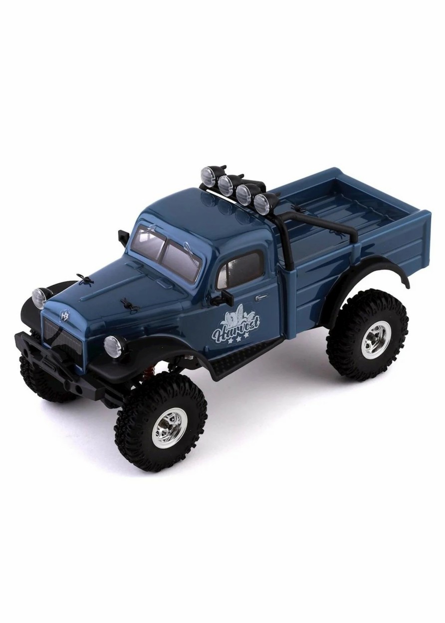 Cars & Trucks * | Hobbyplus 1/18 Cr-18 Harvest Rtr Mini Crawler Blue