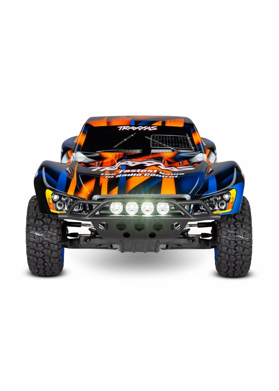 Cars & Trucks * | Traxxas 1/10 Slash 2Wd Rtr Short-Course Race Truck With Lights Orange