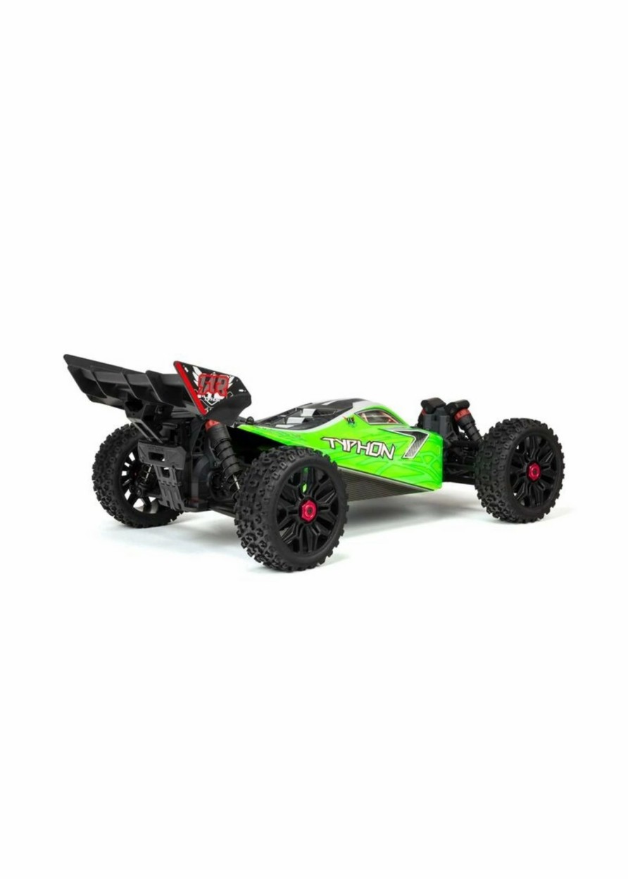 Cars & Trucks * | Arrma 1/10 Typhon 4X4 V3 Mega 550 Brushed Buggy Rtr Green