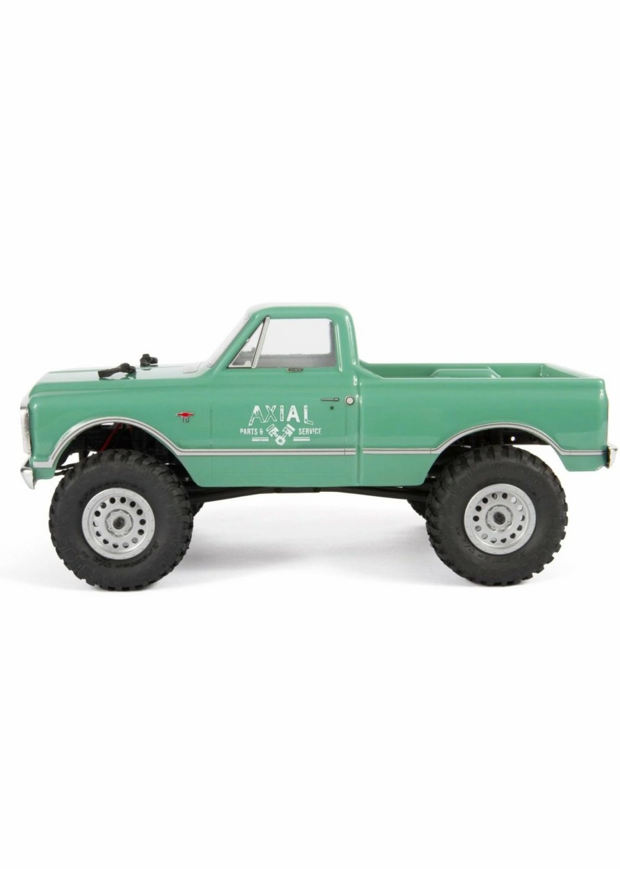 Cars & Trucks * | Axial 1/24 Scx24 1967 Chevrolet C10 4Wd Truck Brushed Rtr Light Green