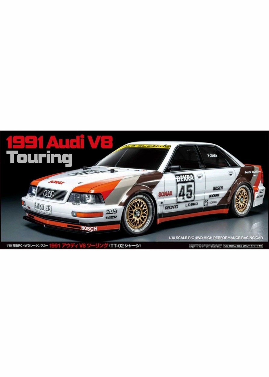 Cars & Trucks * | Tamiya 1/10 1991 Audi V8 Touring Tt-02 Chassis Kit