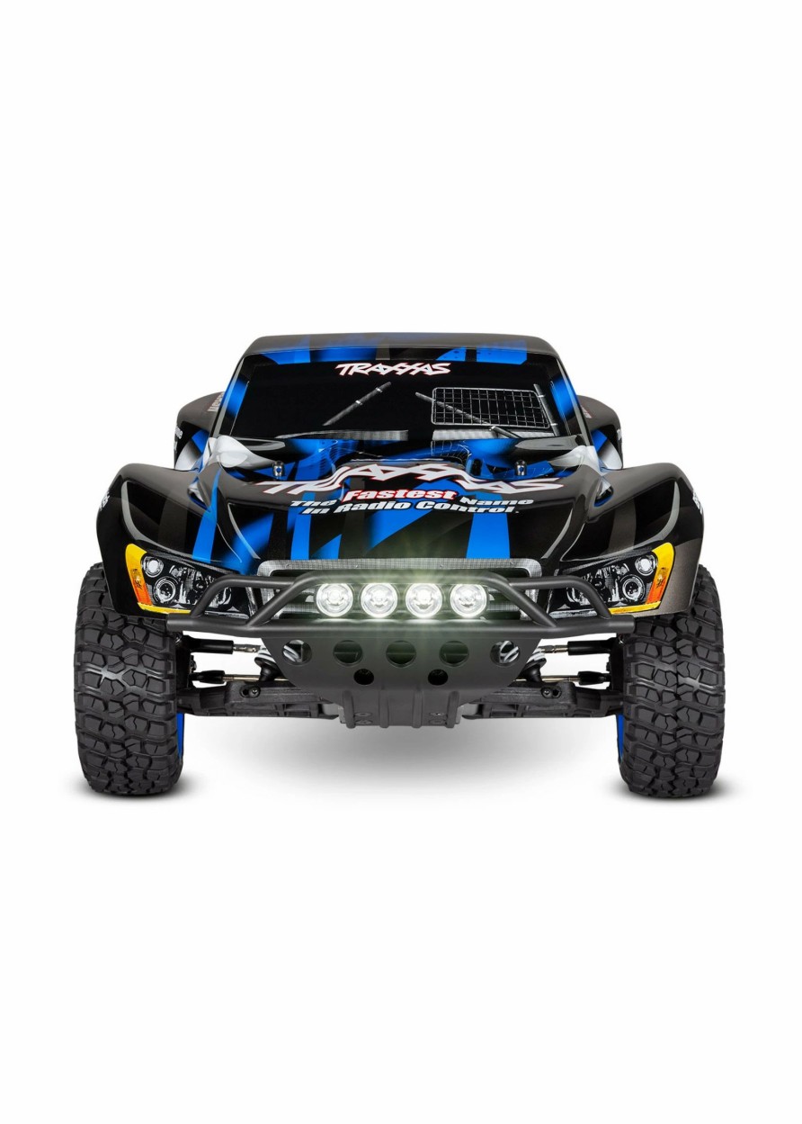 Cars & Trucks * | Traxxas 1/10 Slash 2Wd Rtr Short-Course Race Truck With Lights Blue