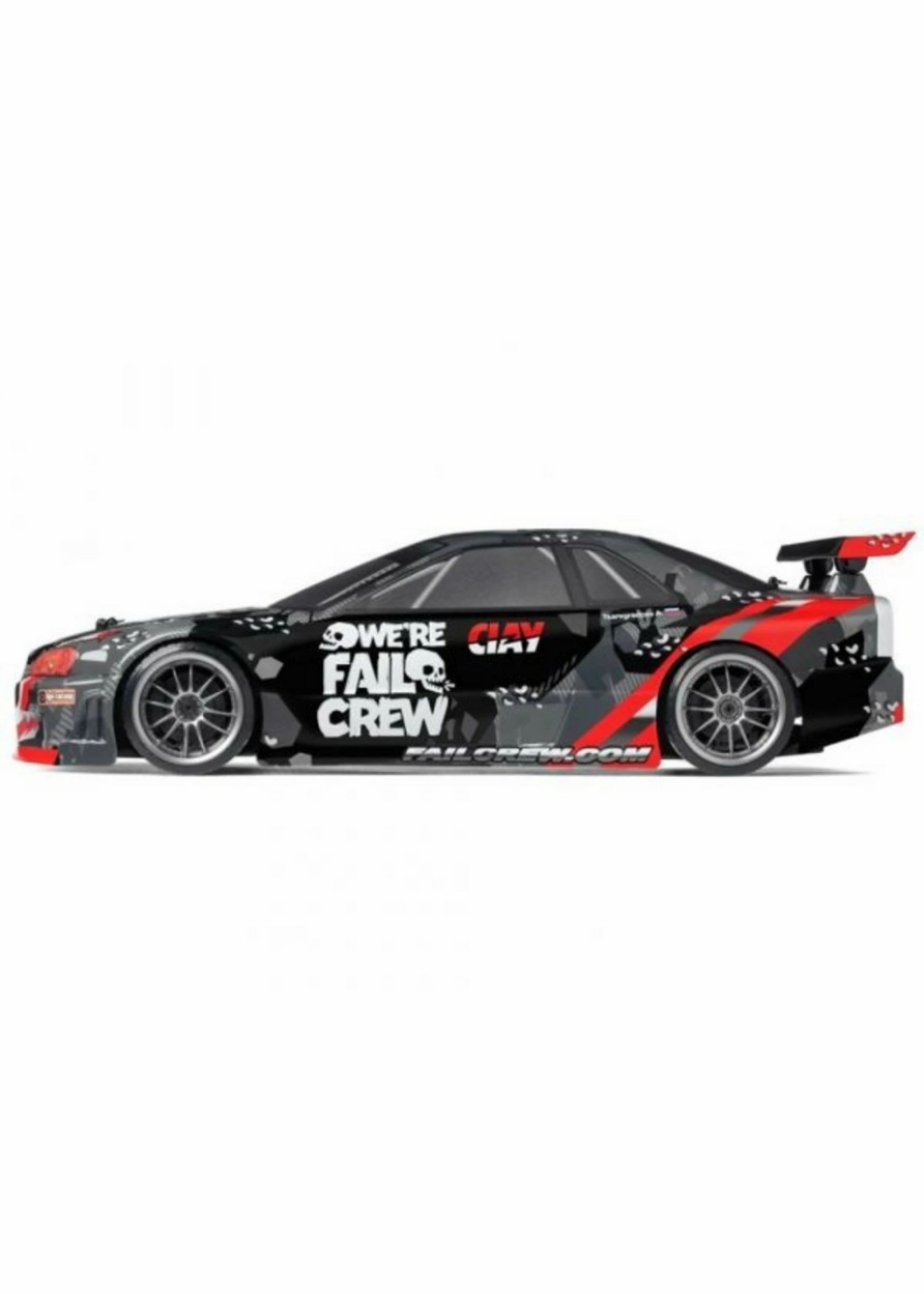 Cars & Trucks * | Hpi 120091 1/10 E10 Drift Fail Crew Nissan Skyline R34 Gt-R Rtr 4Wd