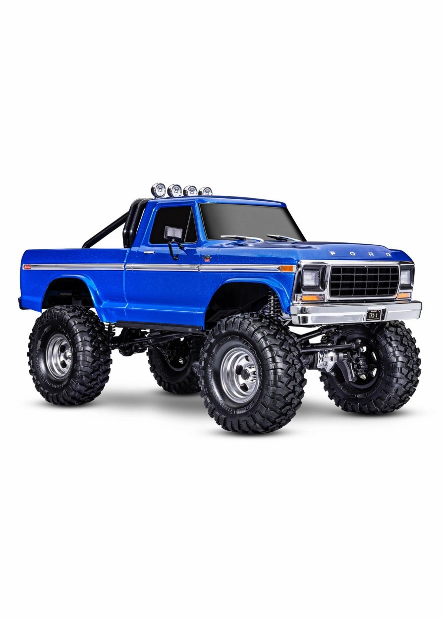 Cars & Trucks * | Traxxas 1/10 '79 Ford F150 Ranger, High Trail Edition Blue