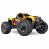 Cars & Trucks * | Traxxas 1/10 Hoss 4X4 Vxl Rtr Monster Truck Solar Flare