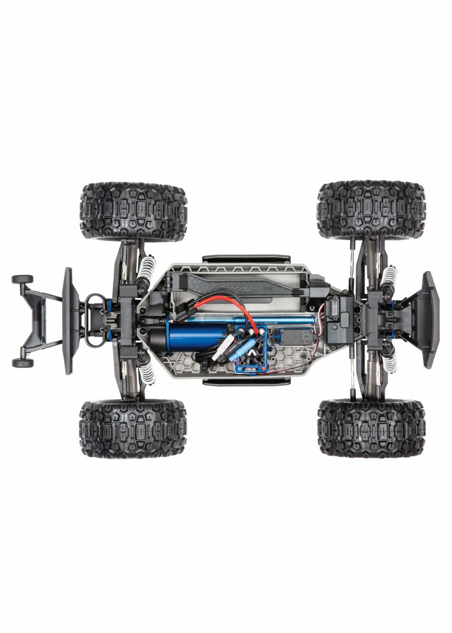 Cars & Trucks * | Traxxas 1/10 Hoss 4X4 Vxl Rtr Monster Truck Solar Flare