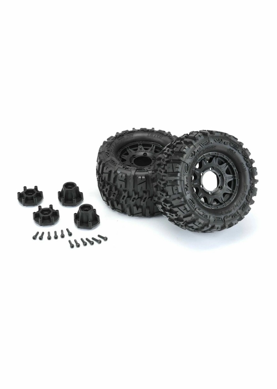 Cars & Trucks * | Pro-Line Pro117010 Trencher 2.8 Mtd Raid Black 6 30 F/R