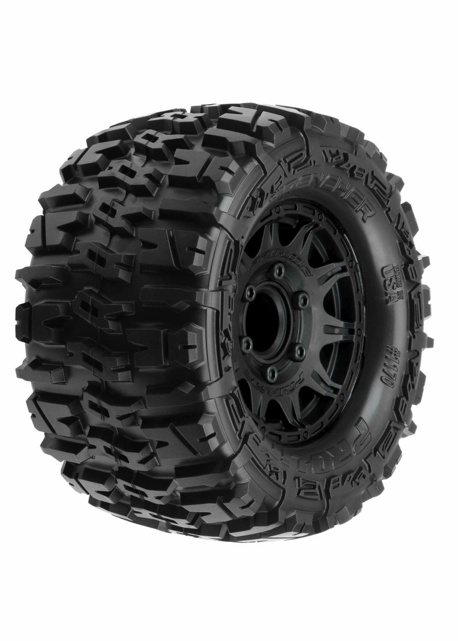 Cars & Trucks * | Pro-Line Pro117010 Trencher 2.8 Mtd Raid Black 6 30 F/R