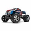 Cars & Trucks * | Traxxas 1/10 Stampede 4X4 Rtr Brushed 4Wd Monster Truck Blue