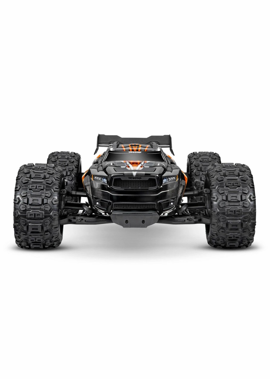 Cars & Trucks * | Traxxas 1/8 Sledge 4Wd Rtr Brushless Monster Truck Orange