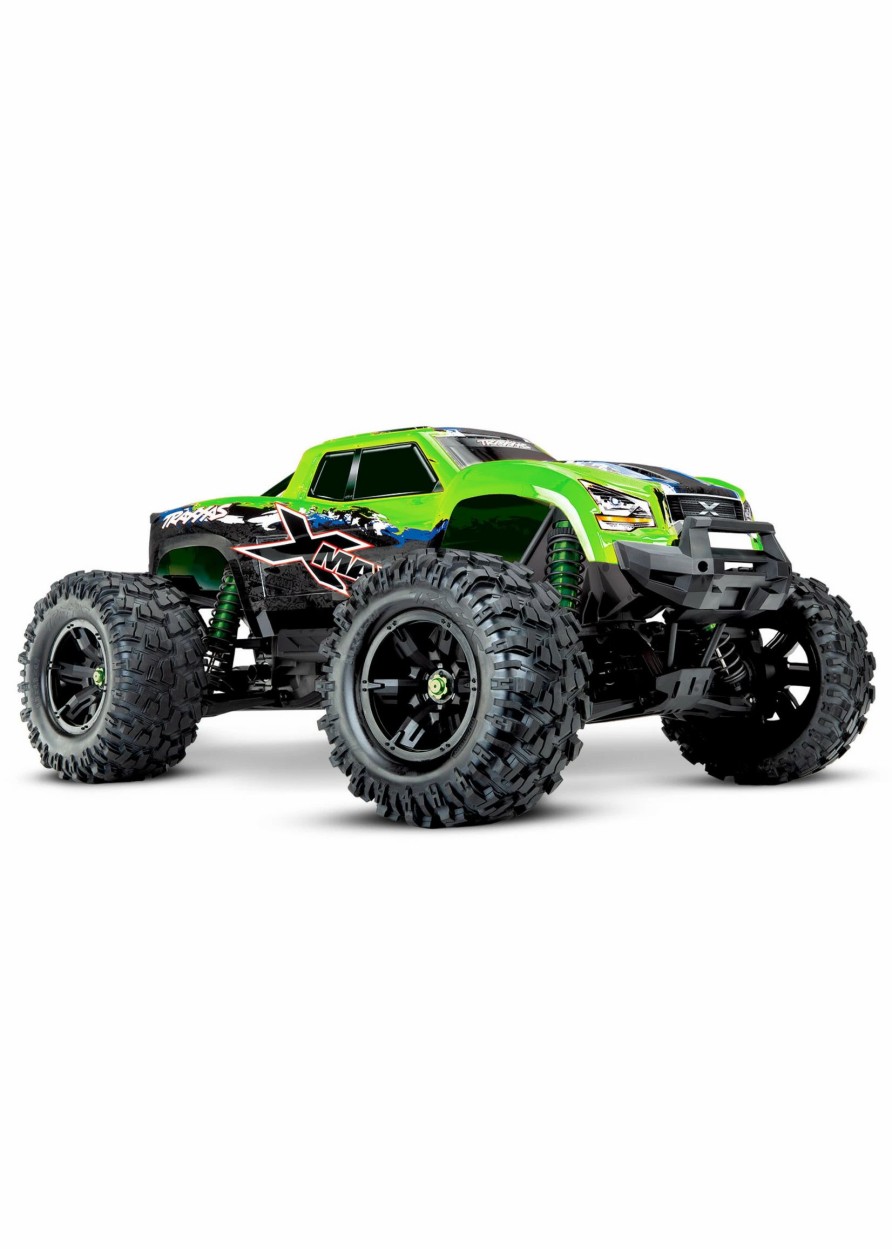 Cars & Trucks * | Traxxas 1/6 X-Maxx Vxl 8S 4X4 Brushless 4Wd Rtr Monster Truck Greenx