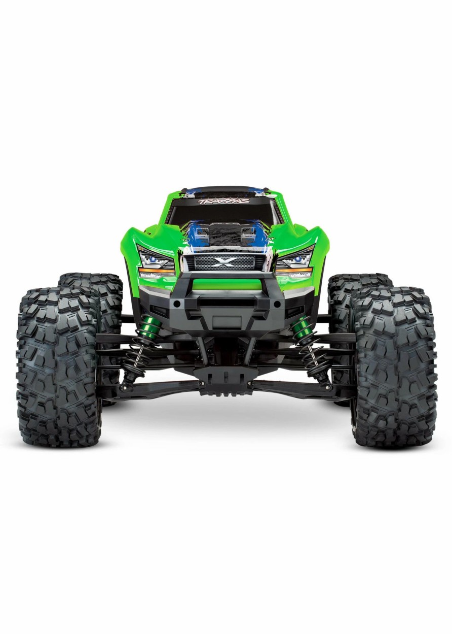 Cars & Trucks * | Traxxas 1/6 X-Maxx Vxl 8S 4X4 Brushless 4Wd Rtr Monster Truck Greenx