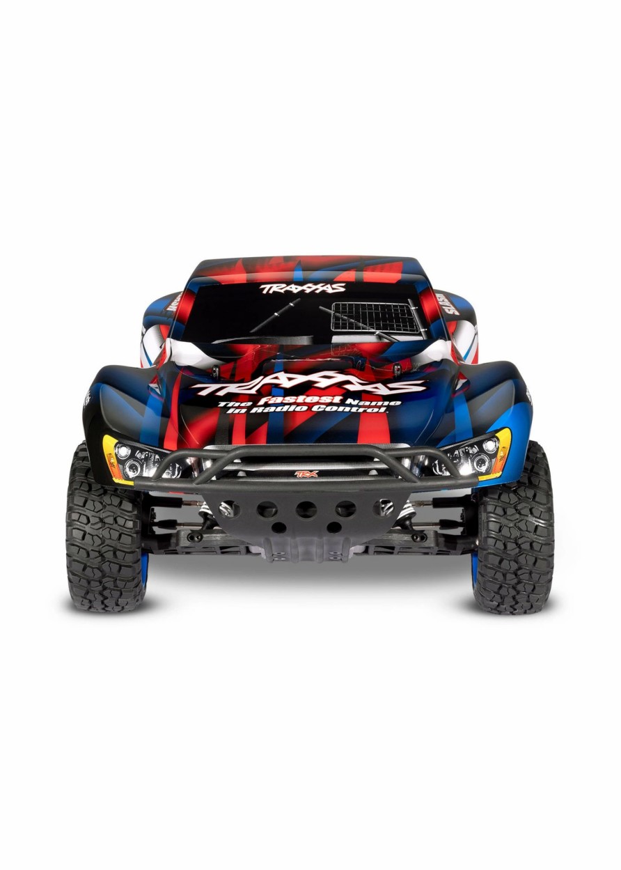 Cars & Trucks * | Traxxas 1/10 Slash 2Wd Rtr Short Course Truck Red/Blue