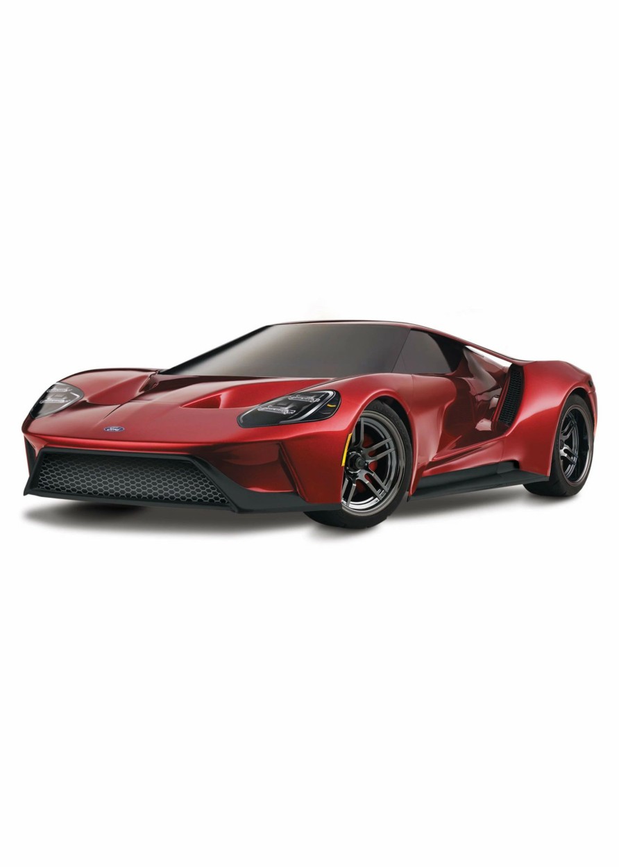 Cars & Trucks * | Traxxas 1/10 Ford Gt 4-Tec 2.0 Rtr Awd Supercar Red