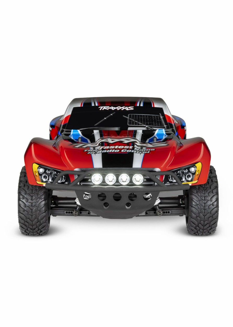 Cars & Trucks * | Traxxas 1/10 Slash 4X4 Rtr Brushed Sct With Led Lights Red