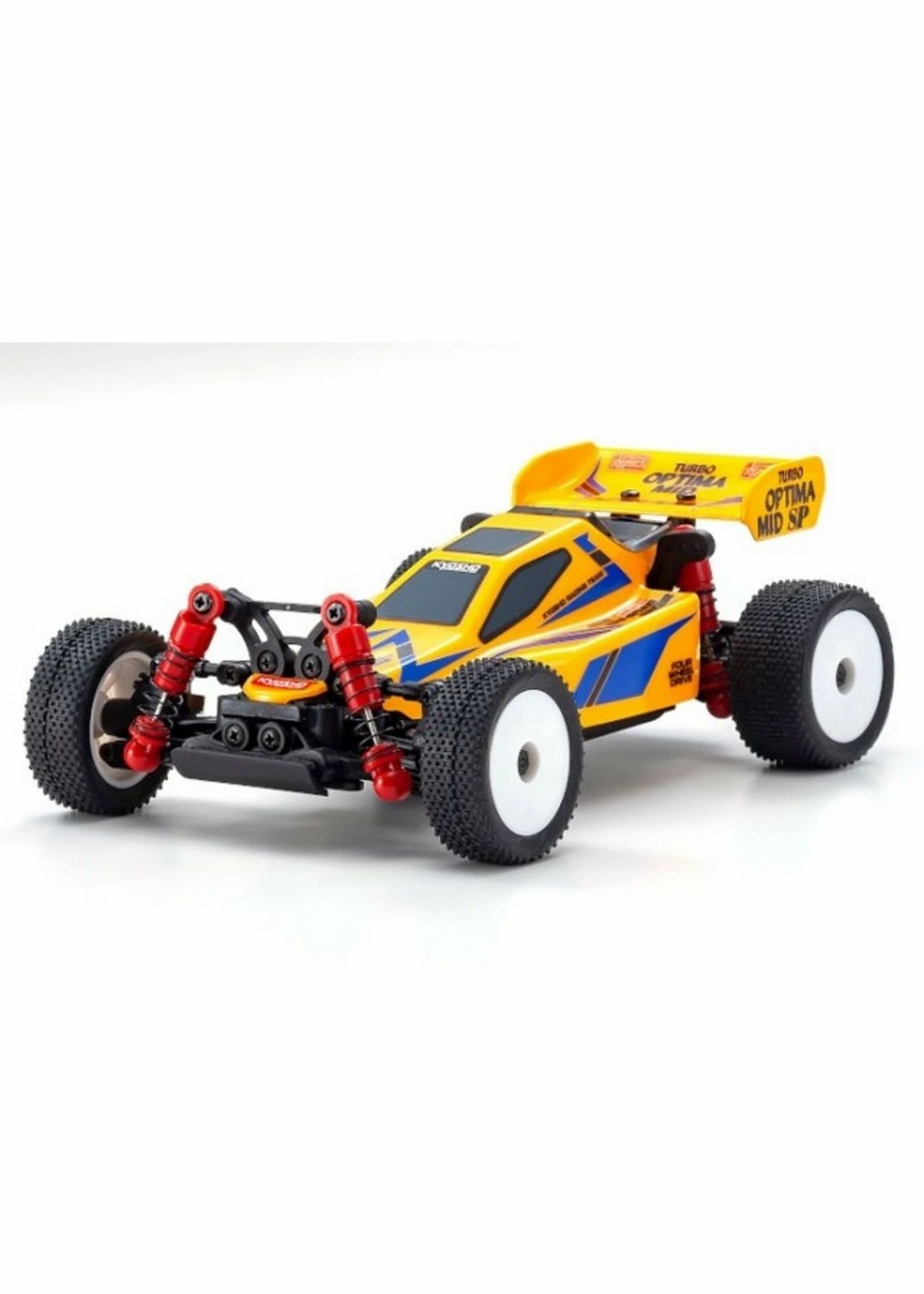 Cars & Trucks * | Kyosho 32092Y Mini-Z Turbo Optima Mid Yellow Readyset