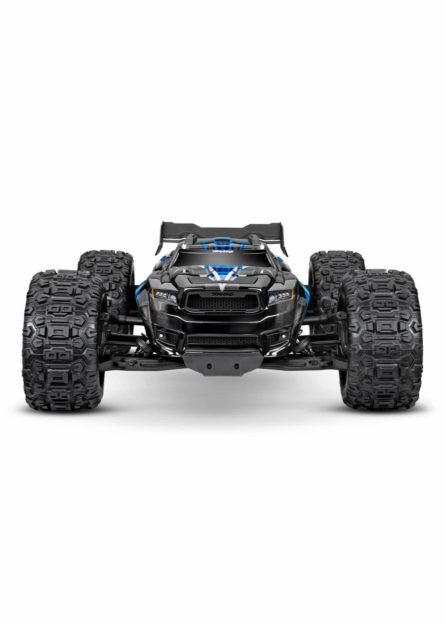 Cars & Trucks * | Traxxas 1/8 Sledge 4Wd Rtr Brushless Monster Truck Blue