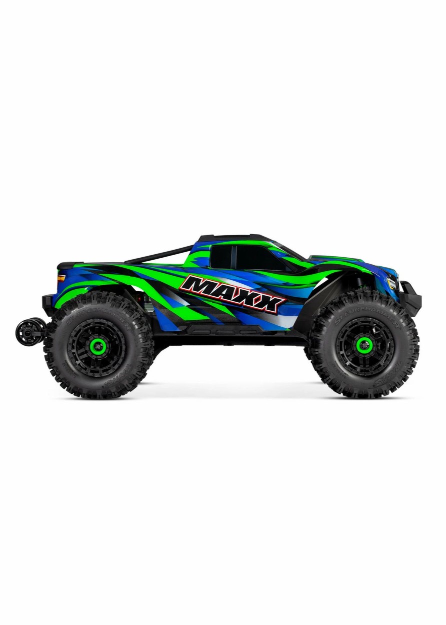 Cars & Trucks * | Traxxas 1/10 Maxx Rtr Monster Truck With Widemaxx Green