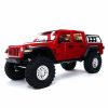 Cars & Trucks * | Axial 1/10 Scx10 Iii Jeep Jt Gladiator With Portals Rtr Red