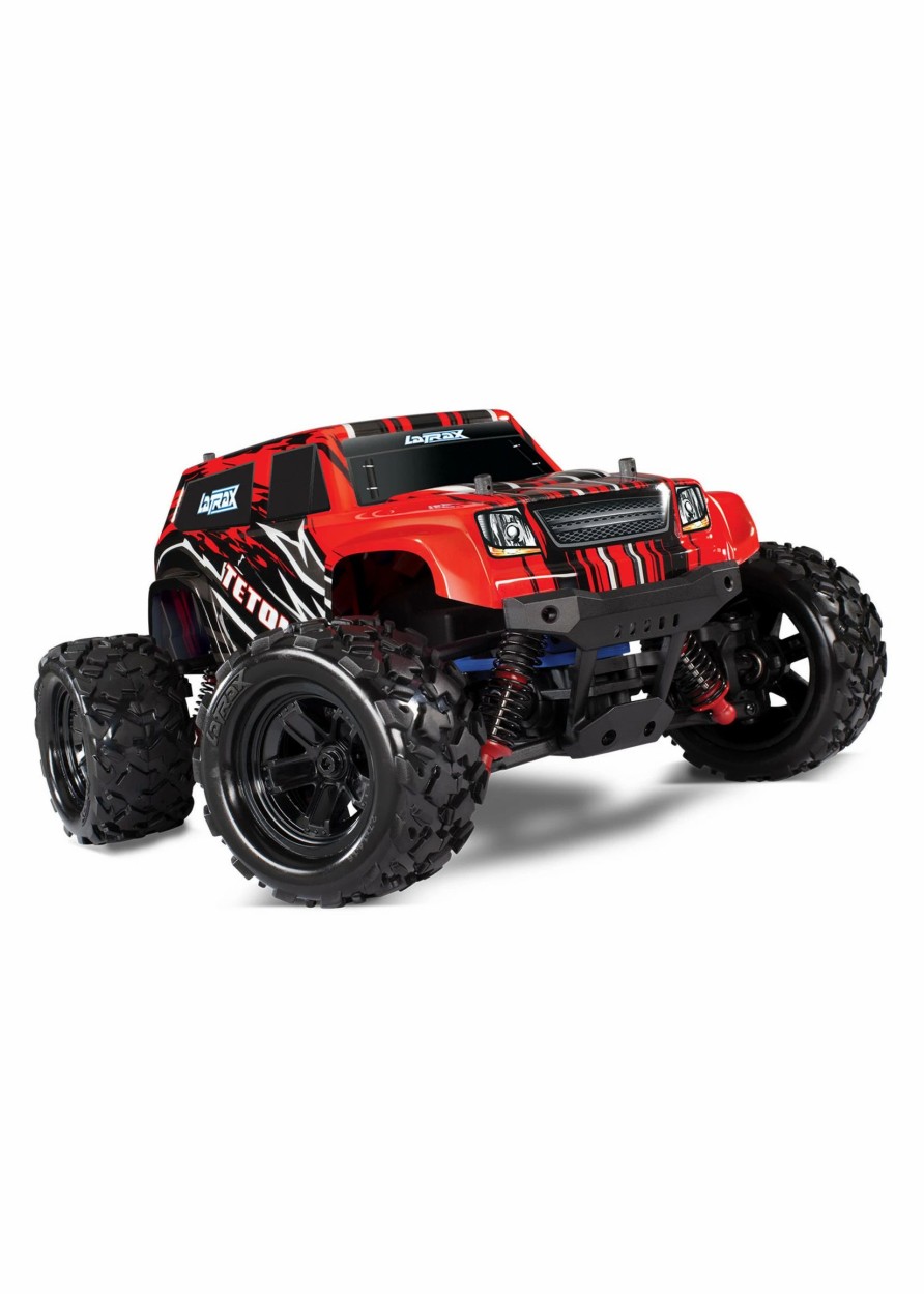 Cars & Trucks * | Traxxas 1/18 Latrax Teton 4Wd Rtr Monster Truck Red