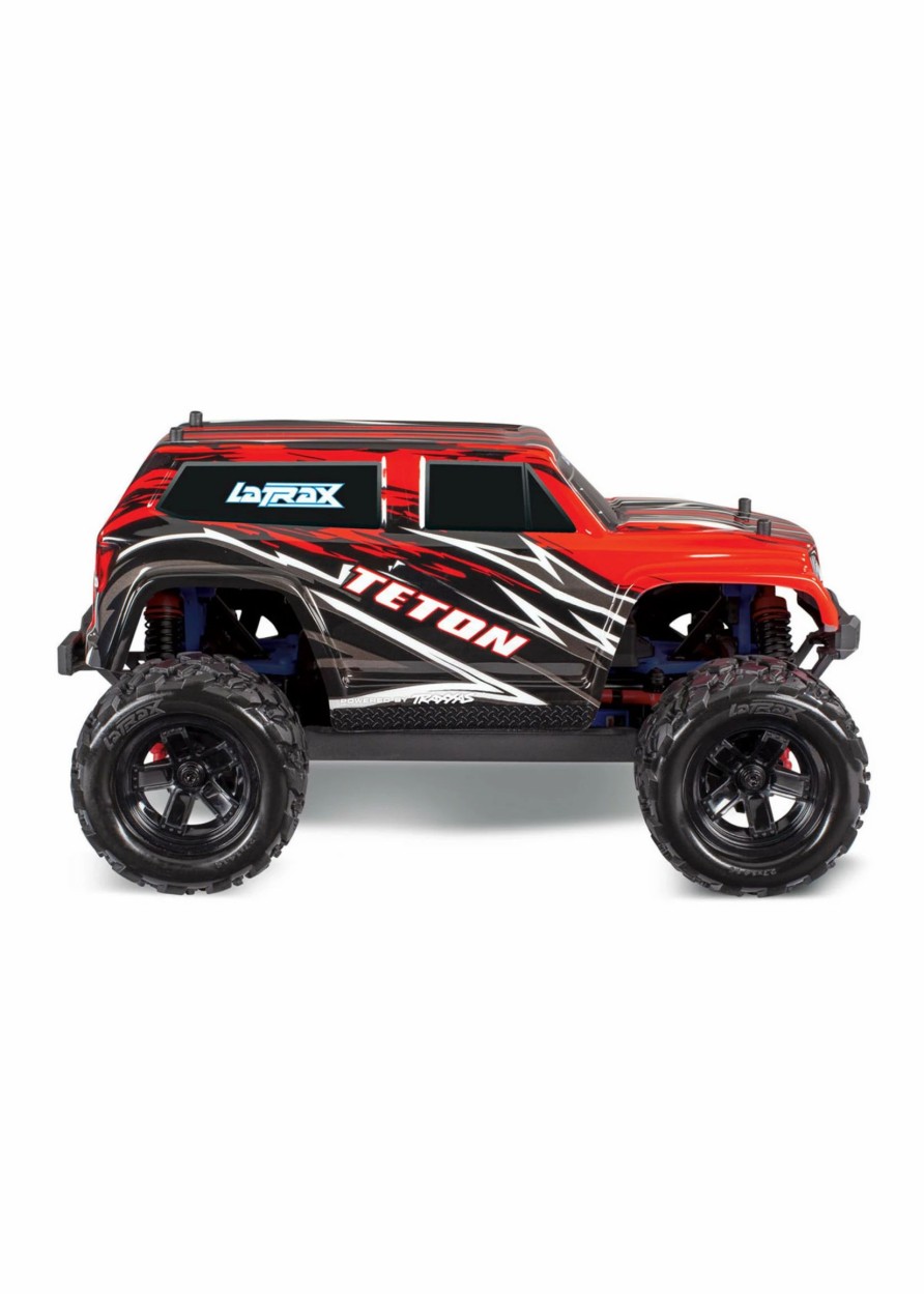 Cars & Trucks * | Traxxas 1/18 Latrax Teton 4Wd Rtr Monster Truck Red