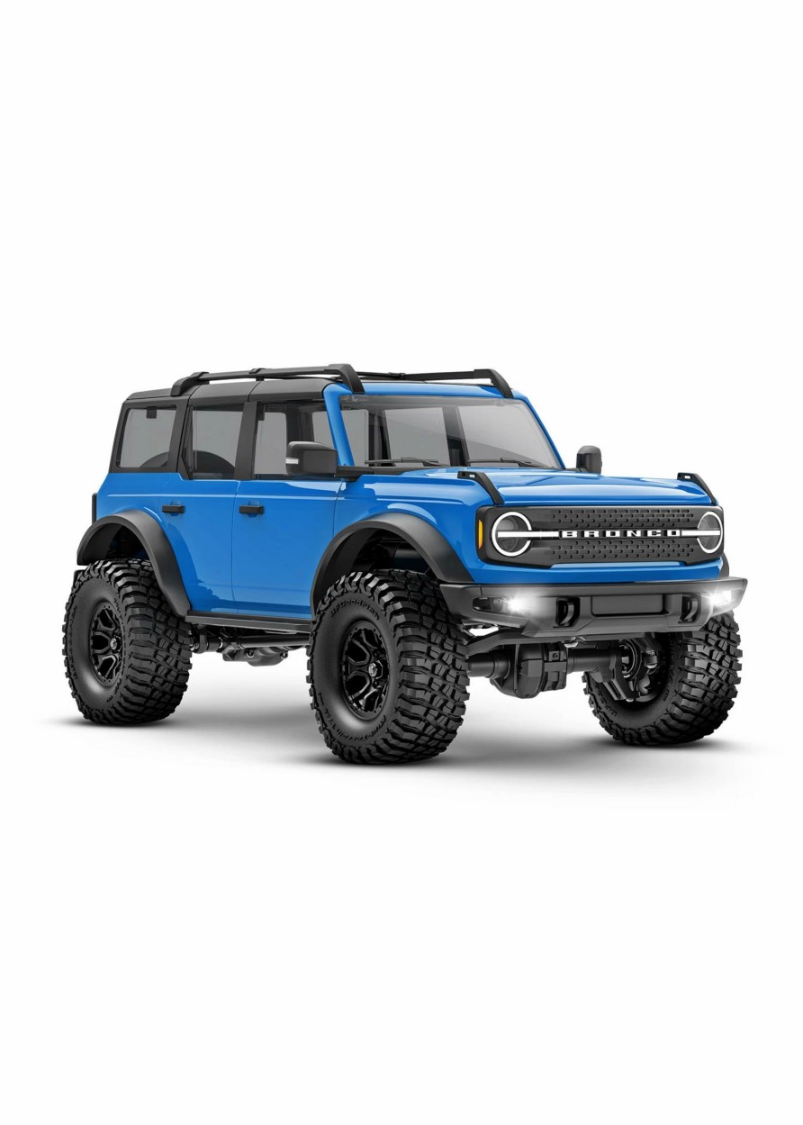 Cars & Trucks * | Traxxas 970741Blue 1/18 Rtr Scale And Trail Bronco Blue