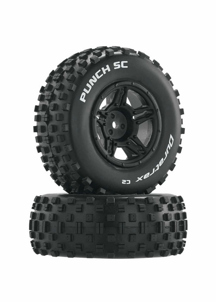 Cars & Trucks * | Duratrax Dtxc3705 Punch Sc C2 Front Rear Mounted Tires: Slash 4 4 Blitz